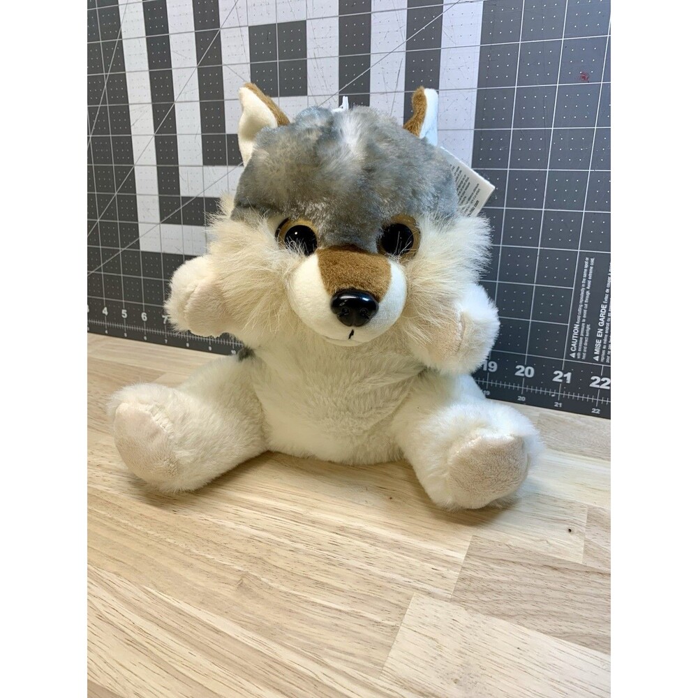 Wild Republic Wolf Hand Puppet Large Plush Stuffed Animal